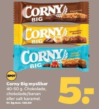 Netto Corny Big Myslibar tilbud