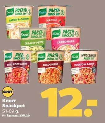 Netto Knorr Snackpot tilbud
