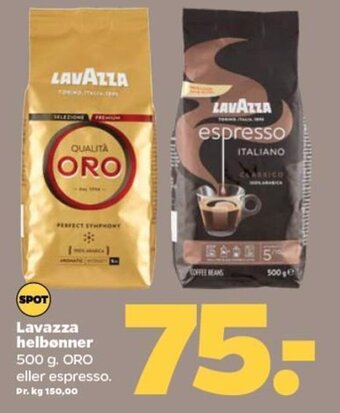 Netto Lavazza Helbønner tilbud