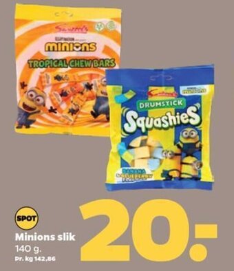 Netto Minions Slik tilbud
