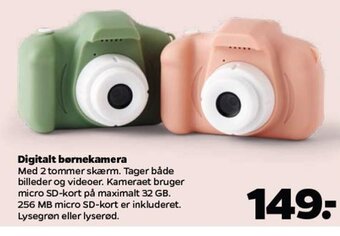 Netto Digitalt Børnekamera tilbud