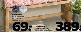 Netto Trallebænk tilbud