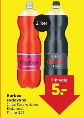 Bilka Harboe Sodavand tilbud