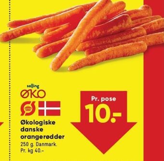 Bilka Økologiske Danske Orangerødder tilbud