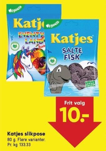 Bilka Katjes Slikpose tilbud