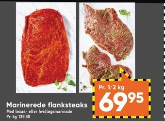 Bilka Marinerede Flanksteaks tilbud