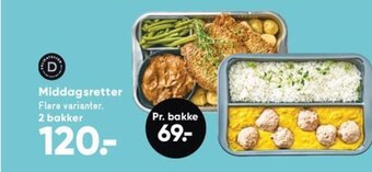 Bilka Middagsretter tilbud