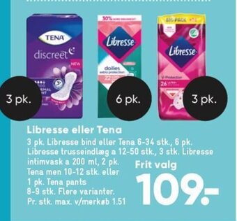 Libresse eller Tena