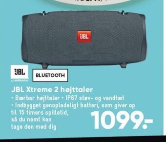 Bilka JBL Xtreme 2 Højttaler tilbud