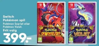 Bilka Switch Pokémon Spil tilbud