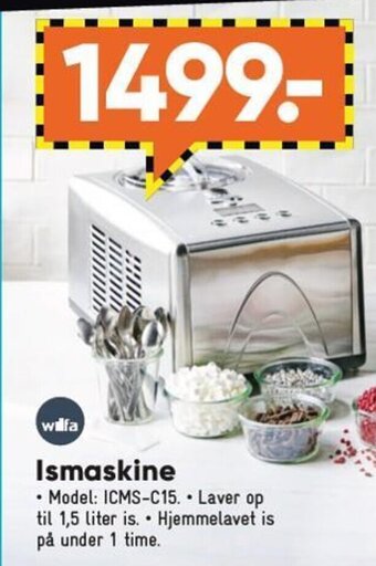 Bilka Ismaskine tilbud
