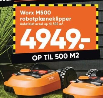 Bilka Worx M500 Robotplæneklipper tilbud