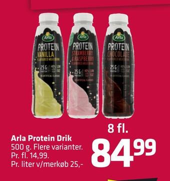Fleggaard Arla protein drik tilbud