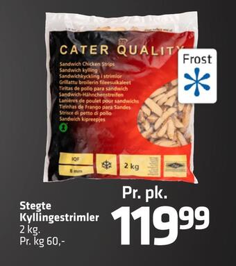 Fleggaard Stegte kyllingestrimler tilbud