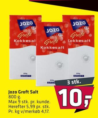 Jozo groft salt