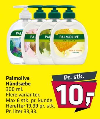 Fleggaard Palmolive håndsæbe tilbud