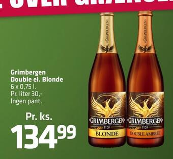 Fleggaard Grimbergen double el. blonde tilbud