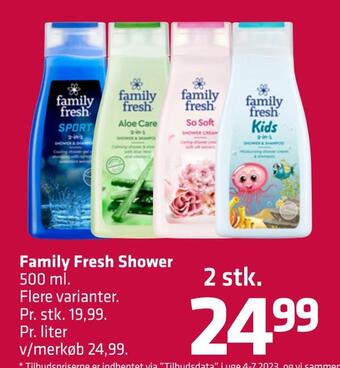 Family fresh shower