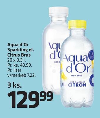 Fleggaard Aqua d'or sparkling el. citrus brus tilbud