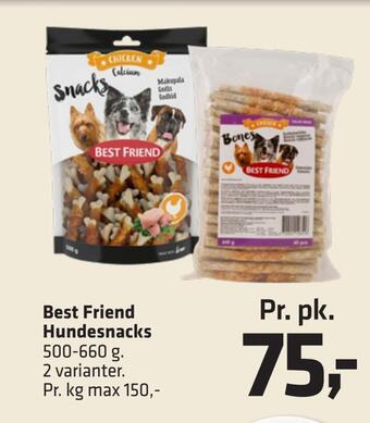 Fleggaard Best friend hundesnacks tilbud