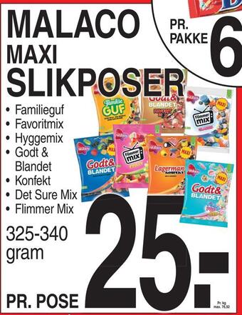 ABC Lavpris Malaco slikposer tilbud