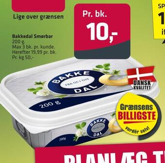 Fleggaard Bakkedal smørbar tilbud