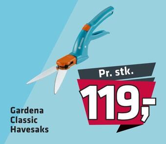 Fleggaard Gardena classic havesaks tilbud