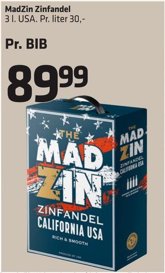 Fleggaard Madzin zinfandel tilbud