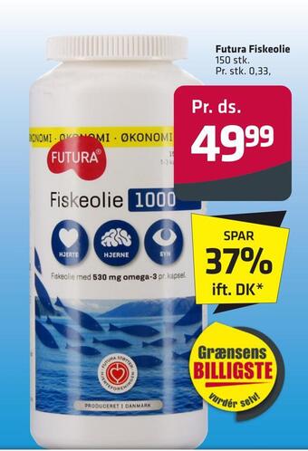 Fleggaard Futura fiskeolie tilbud