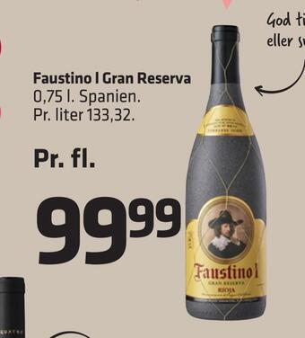 Fleggaard Faustino l gran reserva tilbud