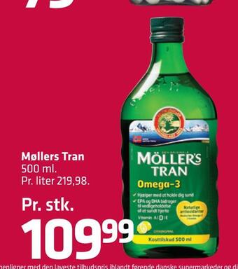 Fleggaard Møllers tran tilbud
