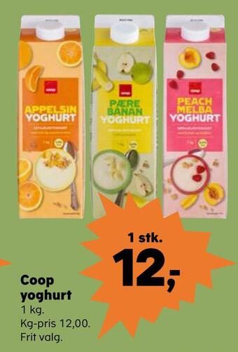 Kvickly Coop yoghurt tilbud