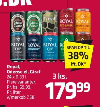 Fleggaard Royal, odense el. giraf tilbud