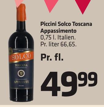 Fleggaard Piccini solco toscana appassimento tilbud