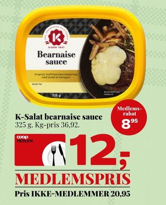 Dagli'Brugsen K-salat bearnaise sauce tilbud