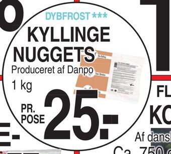 ABC Lavpris Kyllinge nuggets tilbud