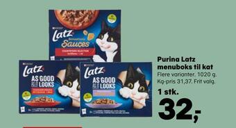 Purina latz menuboks til kat