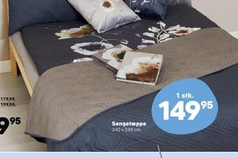 Kvickly Sengetæppe tilbud
