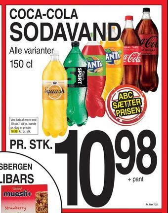 ABC Lavpris Sodavand tilbud