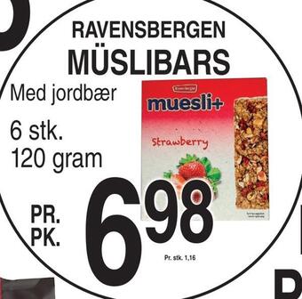 Ravensbergen müslibars
