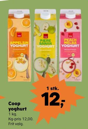 SuperBrugsen Coop yoghurt tilbud
