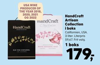 Kvickly Handcraft artisan collection i boks tilbud