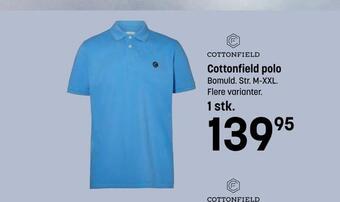 Kvickly Cottonfield polo tilbud