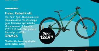 Bilka Rebel k-al tilbud