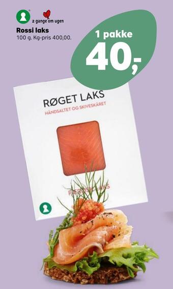 SuperBrugsen Rossi laks tilbud