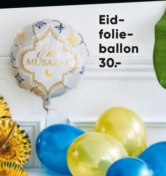 Bilka Eid folieballon tilbud