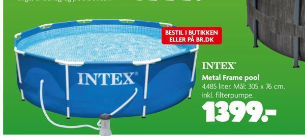 Fætter BR Metal frame pool tilbud