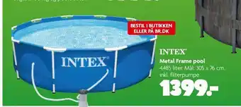 Fætter BR Metal frame pool tilbud