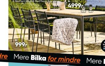 Bilka Mood bord tilbud