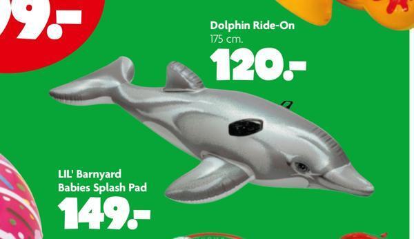 Fætter BR Dolphin ride-on tilbud